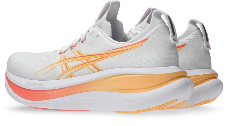 ASICS ASICS GEL-NIMBUS 28 Laufschuhe Damen - white-sun coral - 3 | SportScheck