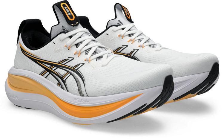 ASICS ASICS GEL-NIMBUS 28 Laufschuhe Herren - white-stadium orange - 4 | SportScheck