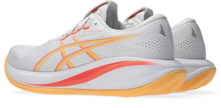ASICS ASICS GEL-CUMULUS 28 Laufschuhe Damen - white-orange glow - 3 | SportScheck