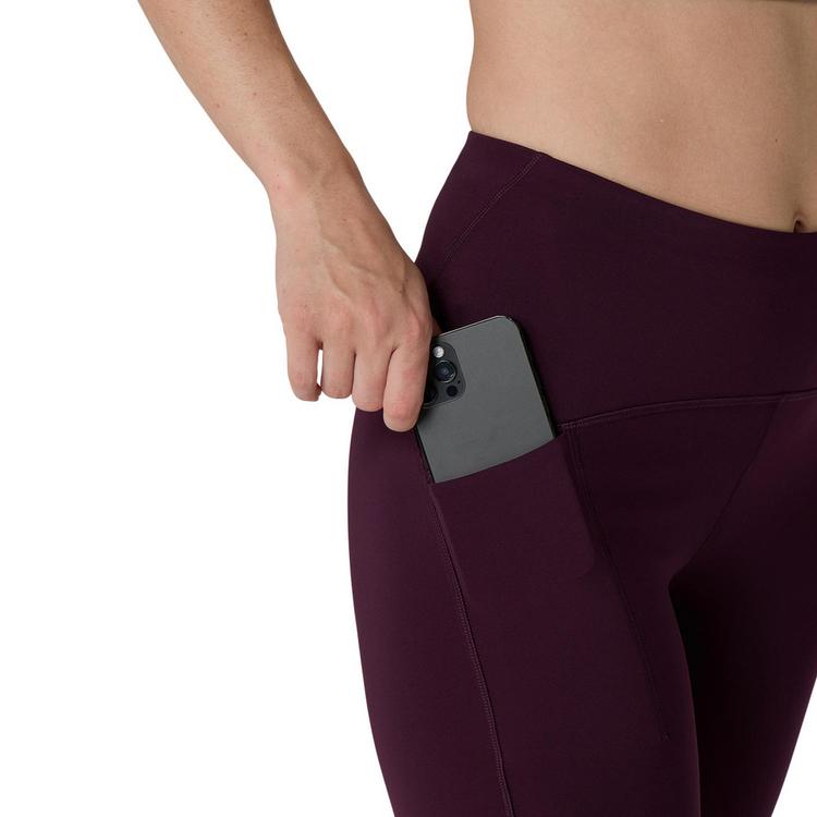 ASICS ASICS ROAD HIGH WAIST 8IN Lauftights Damen - dark aubergine - 5 | SportScheck