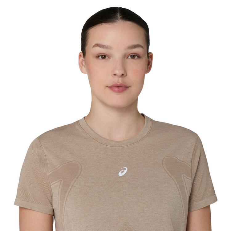 ASICS ASICS ROAD SEAMLESS Funktionsshirt Damen - greige - 3 | SportScheck