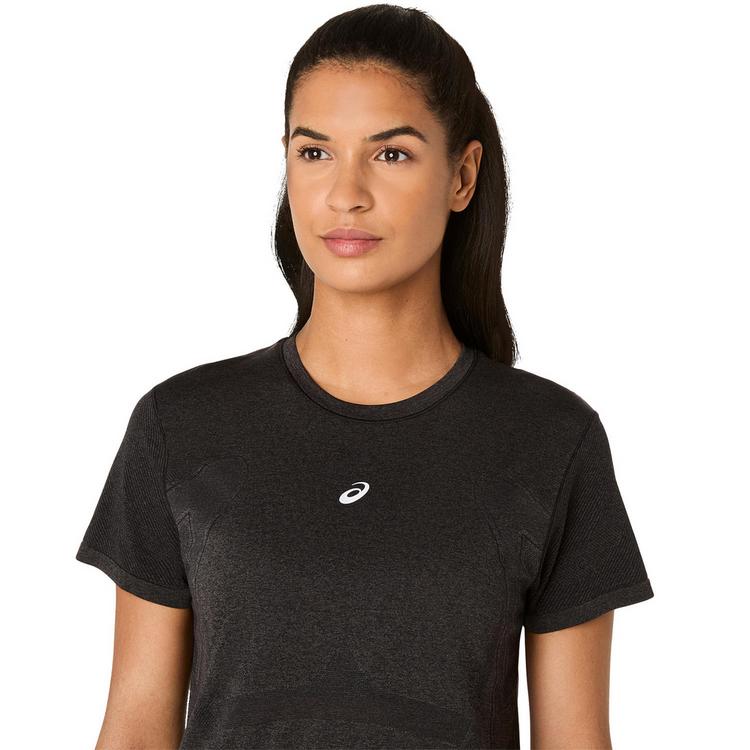 ASICS ASICS ROAD SEAMLESS Funktionsshirt Damen - performance black-graphite grey - 3 | SportScheck