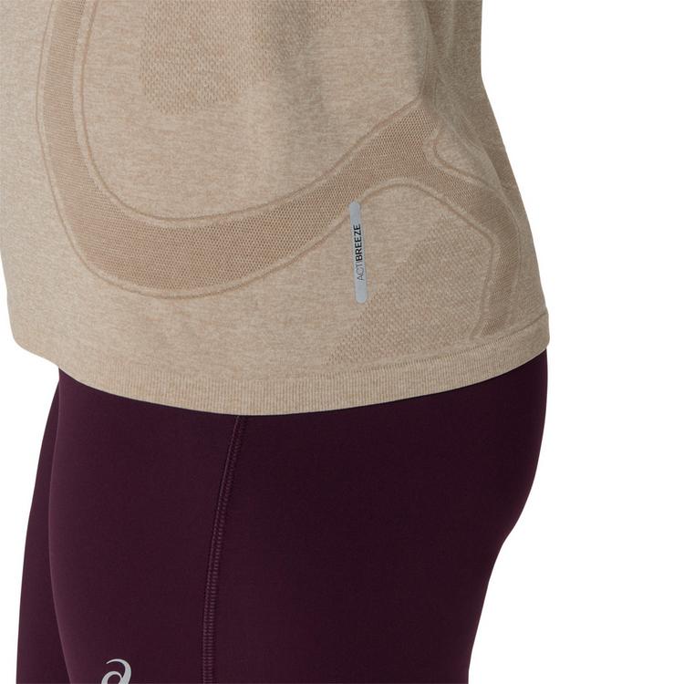ASICS ASICS ROAD SEAMLESS Funktionsshirt Damen - greige - 4 | SportScheck