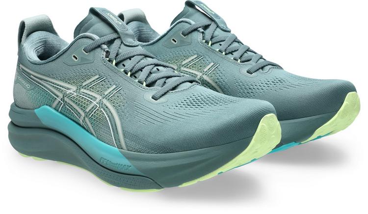 ASICS ASICS GEL-KAYANO 33 Laufschuhe Herren - foggy teal-illuminate yellow - 4 | SportScheck