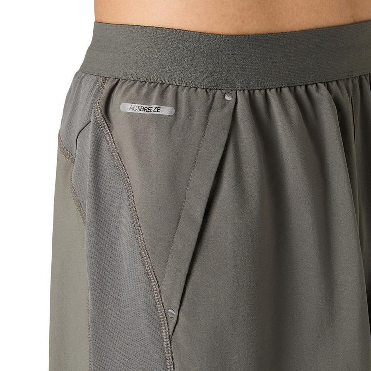 ASICS ASICS ROAD Laufshorts Herren - truffle grey - 6 | SportScheck