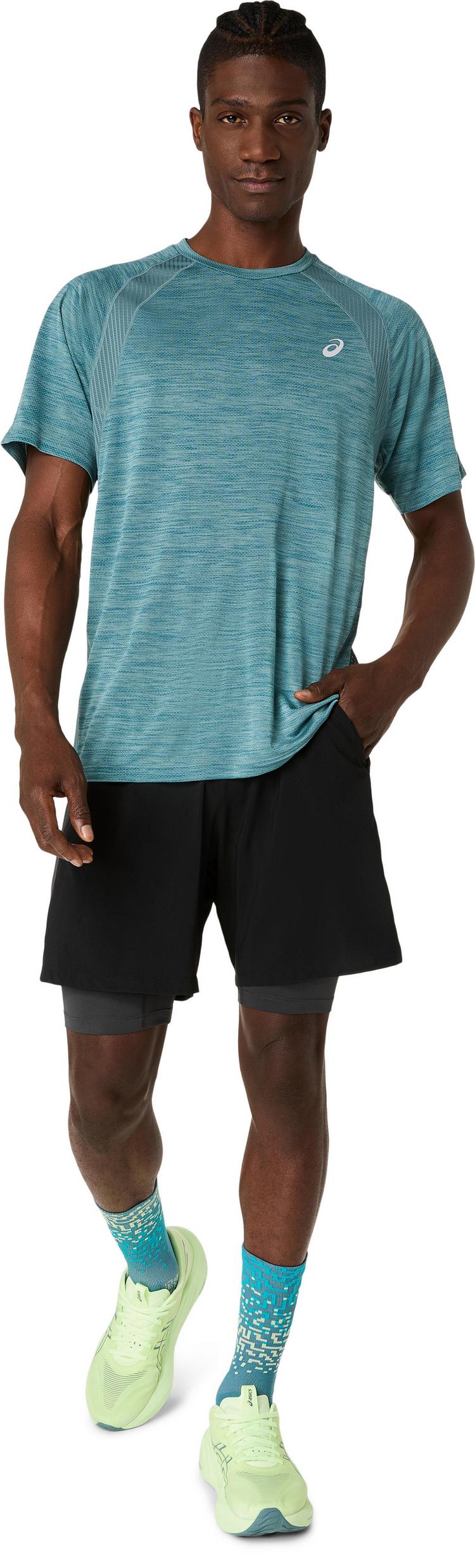 ASICS ASICS ROAD Funktionsshirt Herren - foggy teal - 3 | SportScheck