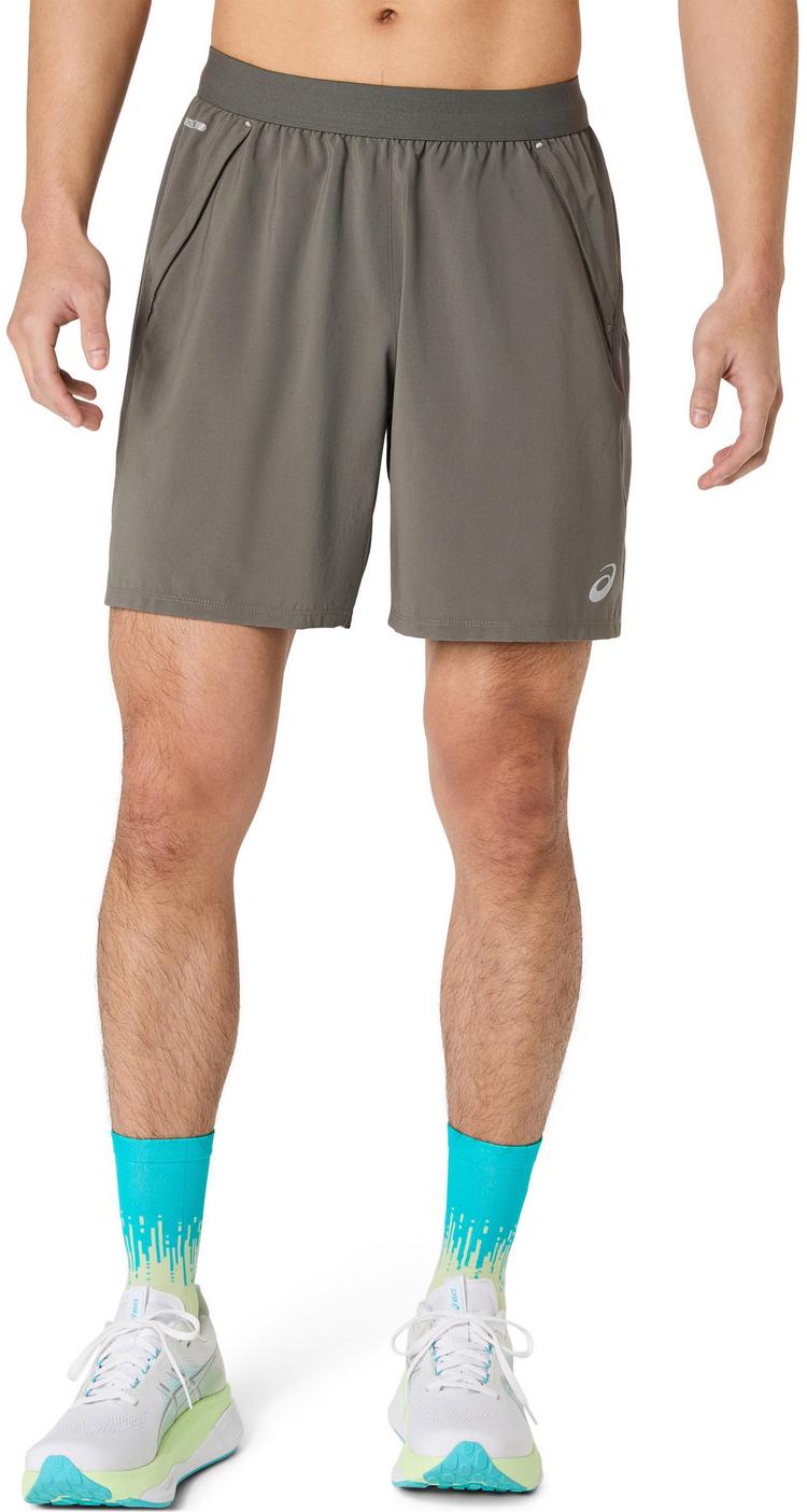 ASICS ASICS ROAD Laufshorts Herren - truffle grey - 0 | SportScheck
