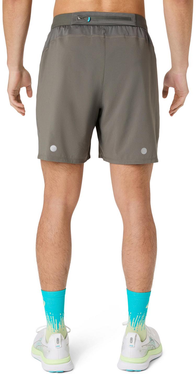 ASICS ASICS ROAD Laufshorts Herren - truffle grey - 1 | SportScheck