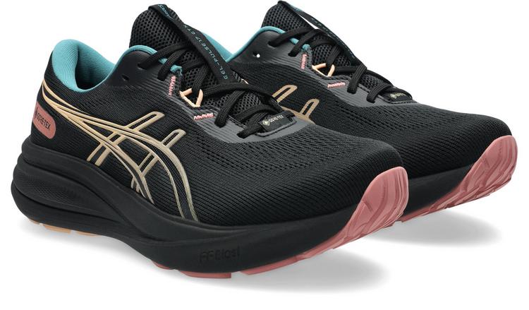 ASICS ASICS GEL-PULSE 17 GTX Laufschuhe Damen - black-apricot crush - 4 | SportScheck