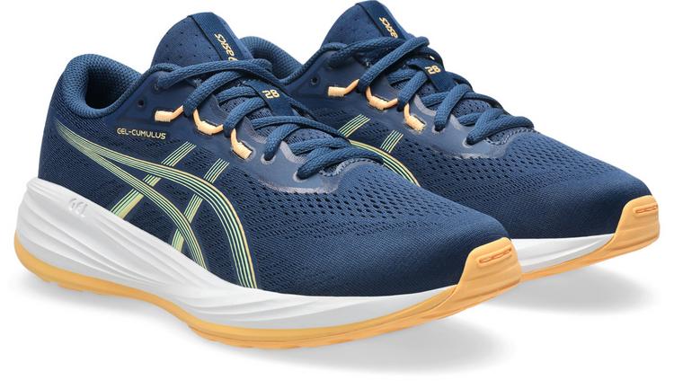 ASICS ASICS GEL-CUMULUS 28 GS Laufschuhe Kinder - independence blue-orange glow - 4 | SportScheck