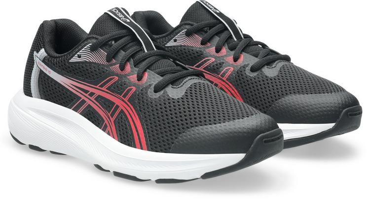 ASICS ASICS CONTEND 10 GS Laufschuhe Kinder - black-speed red - 4 | SportScheck