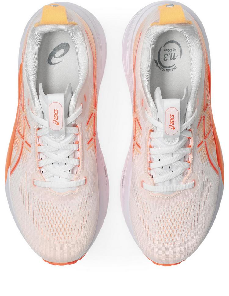 ASICS ASICS GEL-KAYANO 33 Laufschuhe Damen - white-vivid coral - 0 | SportScheck