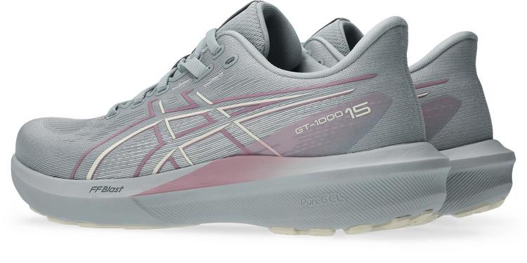 ASICS ASICS GT-1000 15 Laufschuhe Damen - piedmont grey-taro purple - 3 | SportScheck