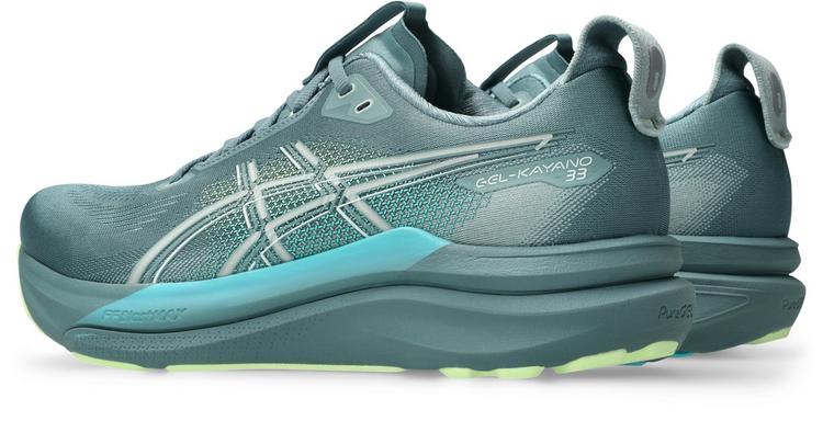 ASICS ASICS GEL-KAYANO 33 Laufschuhe Herren - foggy teal-illuminate yellow - 3 | SportScheck