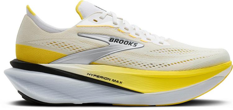 Brooks Brooks Hyperion Max 4 Laufschuhe Damen - white-cyber yellow-black - 0 | SportScheck