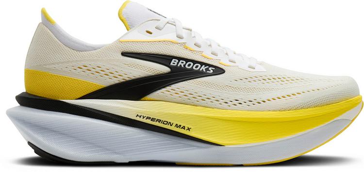 Brooks Brooks Hyperion Max 4 Laufschuhe Herren - white-cyber yellow-black - 0 | SportScheck