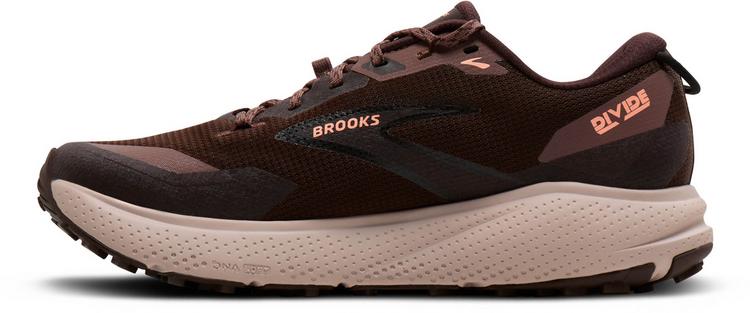 Brooks Brooks Divide 6 GTX Laufschuhe Damen - coffee bean-peppercorn-rose - 0 | SportScheck