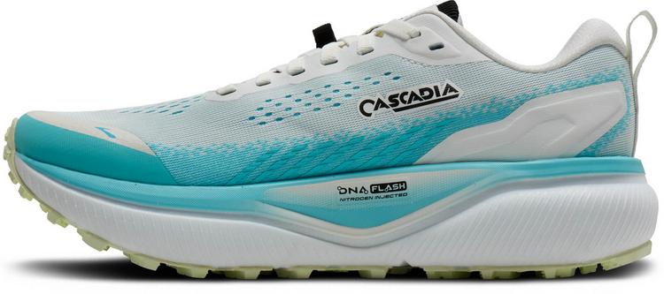 Brooks Brooks Cascadia 20 Laufschuhe Herren - white-blue-black - 0 | SportScheck