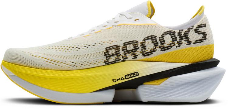 Brooks Brooks Hyperion Max 4 Laufschuhe Herren - white-cyber yellow-black - 0 | SportScheck