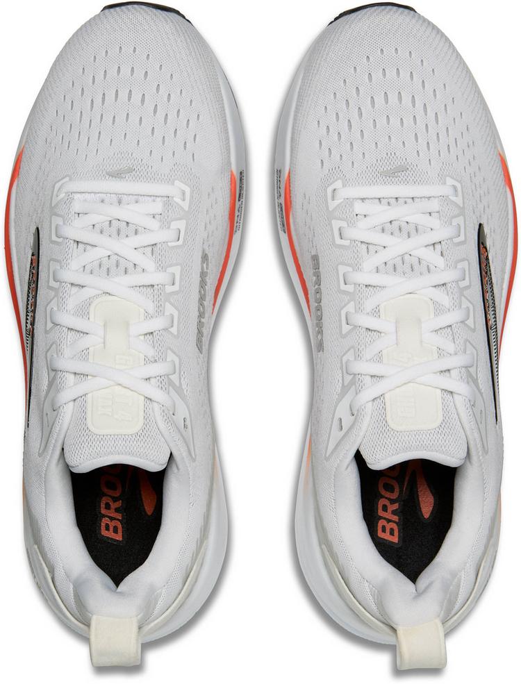 Brooks Brooks Ghost Max 4 Laufschuhe Herren - white-red-black - 0 | SportScheck