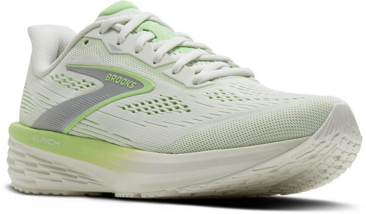 Brooks Brooks Launch 12 Laufschuhe Damen - grey-paradisegreen-chrome - 3 | SportScheck