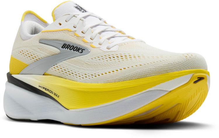 Brooks Brooks Hyperion Max 4 Laufschuhe Damen - white-cyber yellow-black - 3 | SportScheck
