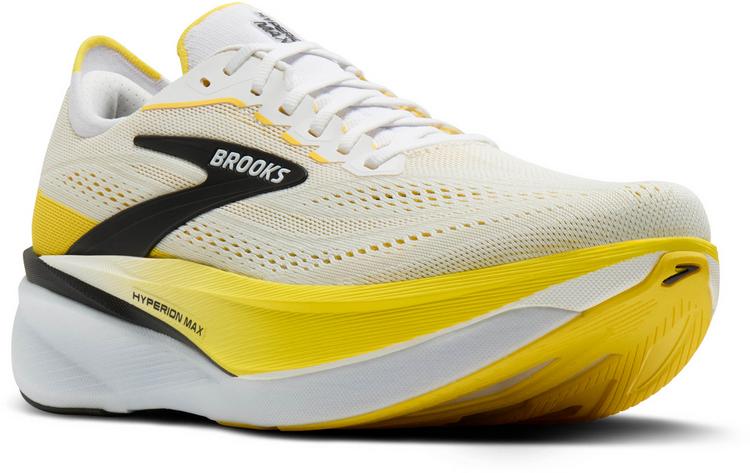 Brooks Brooks Hyperion Max 4 Laufschuhe Herren - white-cyber yellow-black - 3 | SportScheck