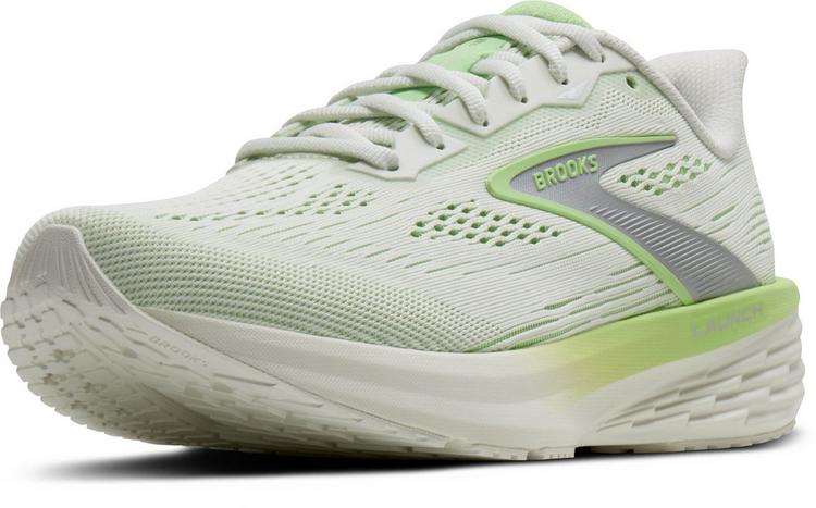 Brooks Brooks Launch 12 Laufschuhe Damen - grey-paradisegreen-chrome - 4 | SportScheck