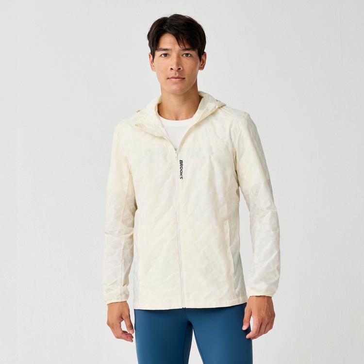 Brooks Brooks Canopy Laufjacke Herren - reflective wordmark bone - 0 | SportScheck