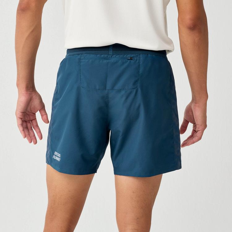 Brooks Brooks Dash Laufshorts Herren - reflective wordmark indigo - 1 | SportScheck