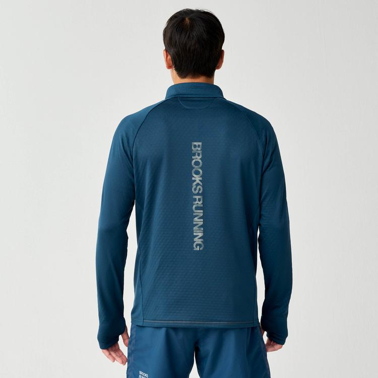 Brooks Brooks Thermal Funktionsshirt Herren - indigo-reflective - 1 | SportScheck
