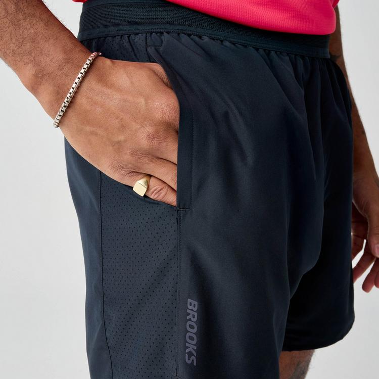 Brooks Brooks Dash Laufshorts Herren - black - 2 | SportScheck