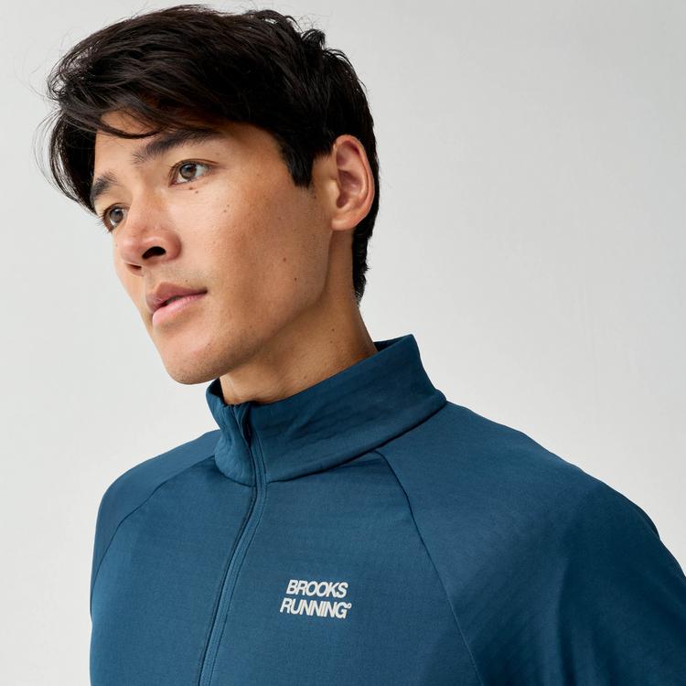 Brooks Brooks Thermal Funktionsshirt Herren - indigo-reflective - 4 | SportScheck