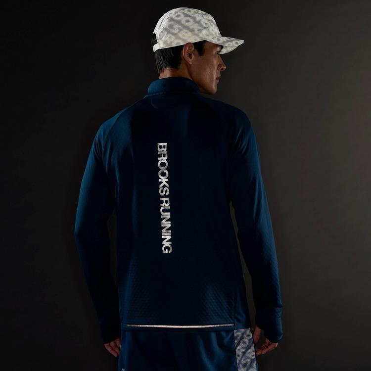 Brooks Brooks Thermal Funktionsshirt Herren - indigo-reflective - 5 | SportScheck
