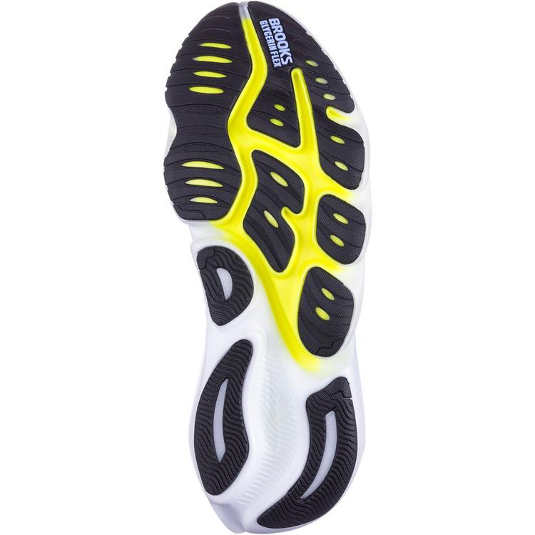 Brooks Brooks Glycerin Flex Laufschuhe Herren - white-cyber yellow-nightlife - 1 | SportScheck