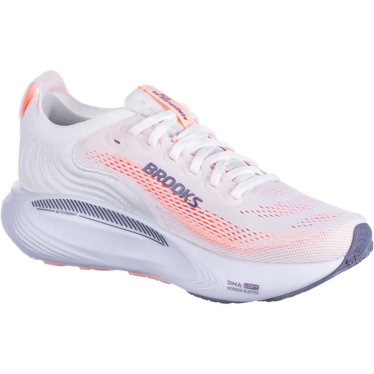 Brooks Brooks Adrenaline GTS 25 Laufschuhe Damen - oyster mushroom-peach-grape - 0 | SportScheck