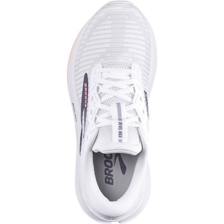 Brooks Brooks Revel Max Laufschuhe Damen - brightwhite-mulledgrape-peach - 0 | SportScheck