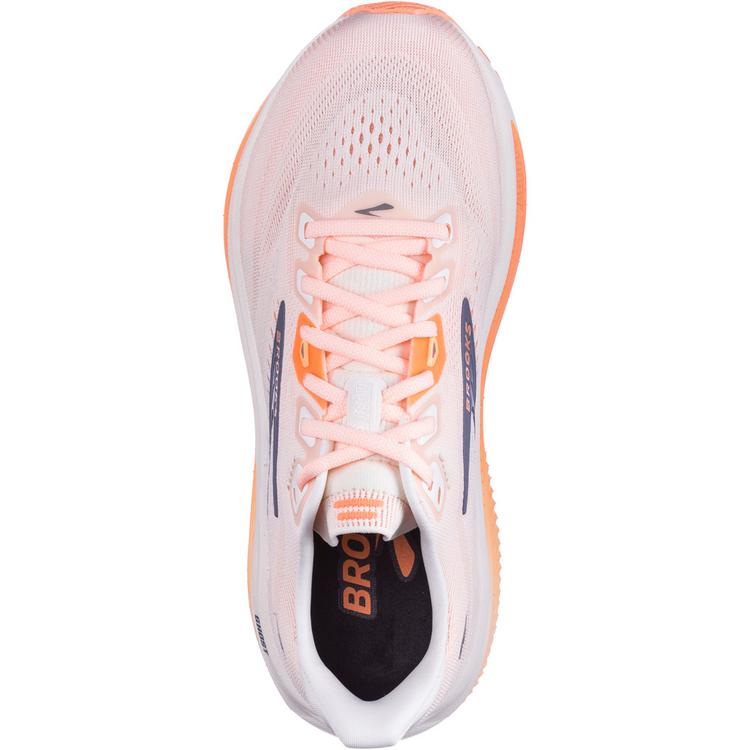 Brooks Brooks Ghost 18 Laufschuhe Damen - star white-cyber peach-grey - 0 | SportScheck