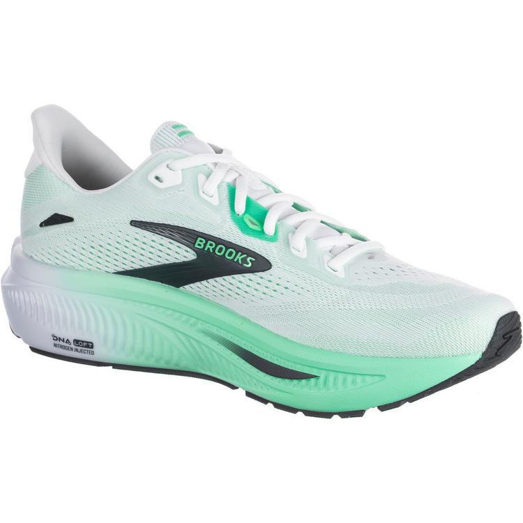 Brooks Brooks Ghost 18 Laufschuhe Herren - white-spring bud-spruce - 0 | SportScheck