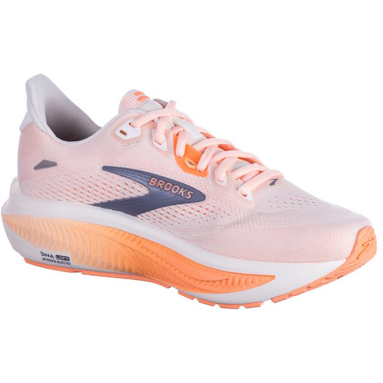Brooks Brooks Ghost 18 Laufschuhe Damen - star white-cyber peach-grey - 0 | SportScheck