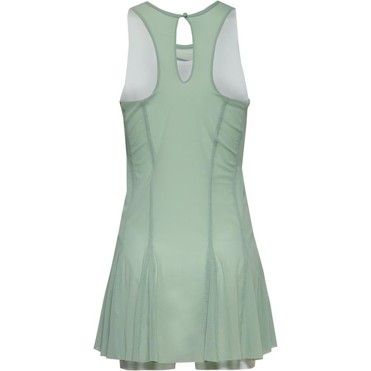 Nike Nike Slam Tenniskleid Damen - steam/barely green/black - 0 | SportScheck