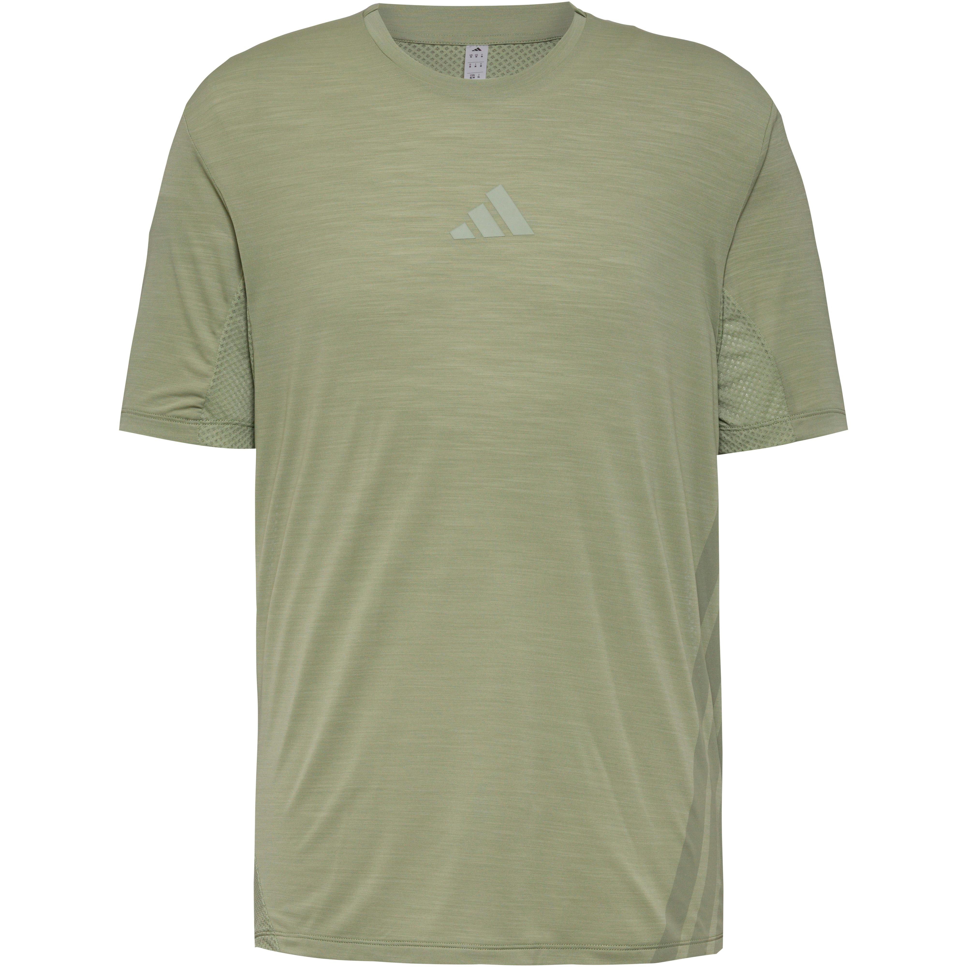 Adidas Funktionsshirt Kurzarm Climacool Polyester Grün