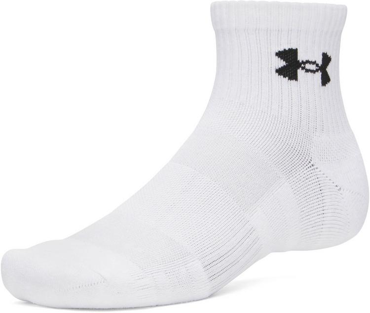 Under Armour Under Armour UA PERFORMANCE COTTON 3P QTR Socken - Steel - 0 | SportScheck