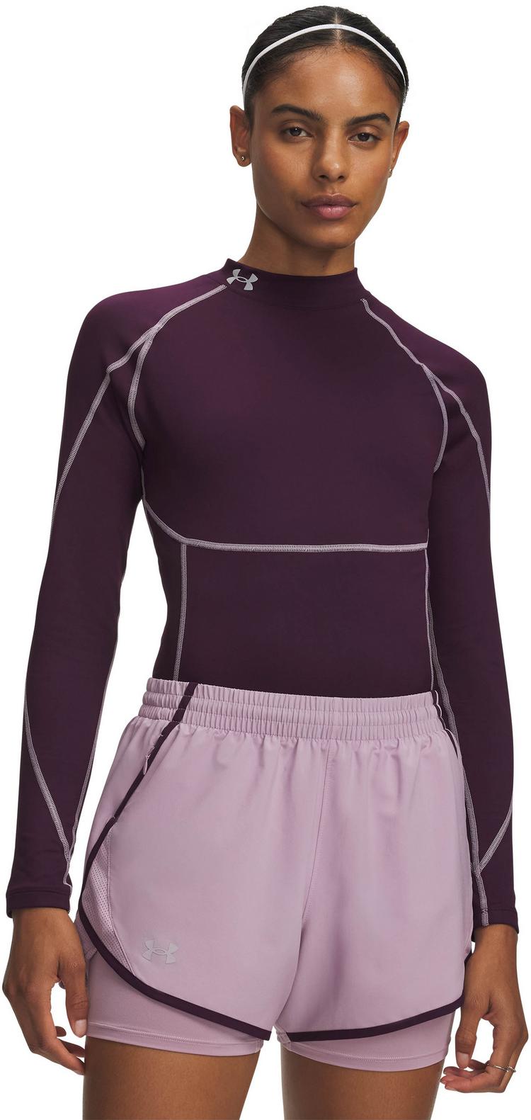 Under Armour Under Armour Coldgear Elite Funktionsshirt Damen - purple echo - 0 | SportScheck