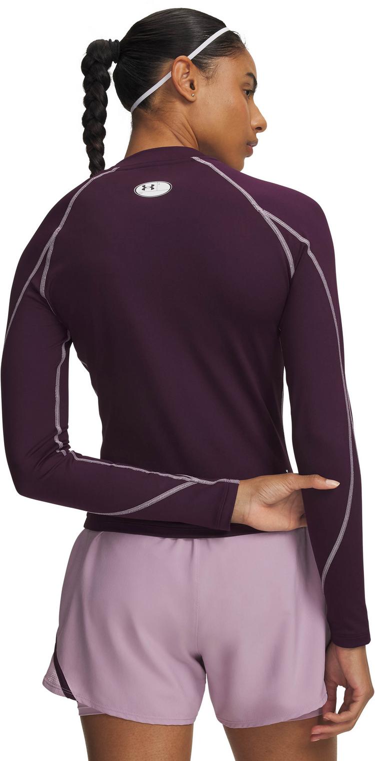 Under Armour Under Armour Coldgear Elite Funktionsshirt Damen - purple echo - 1 | SportScheck