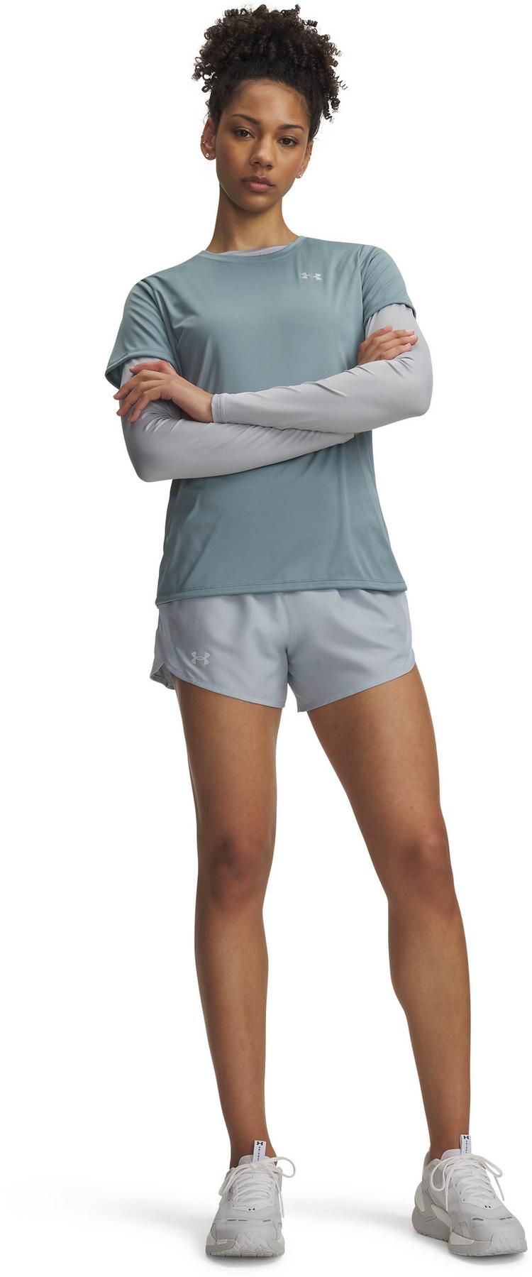 Under Armour Under Armour FLY Laufshorts Damen - blue fog - 2 | SportScheck