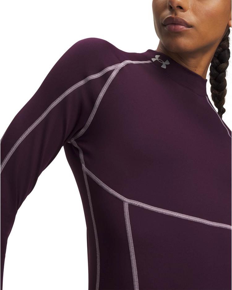 Under Armour Under Armour Coldgear Elite Funktionsshirt Damen - purple echo - 2 | SportScheck
