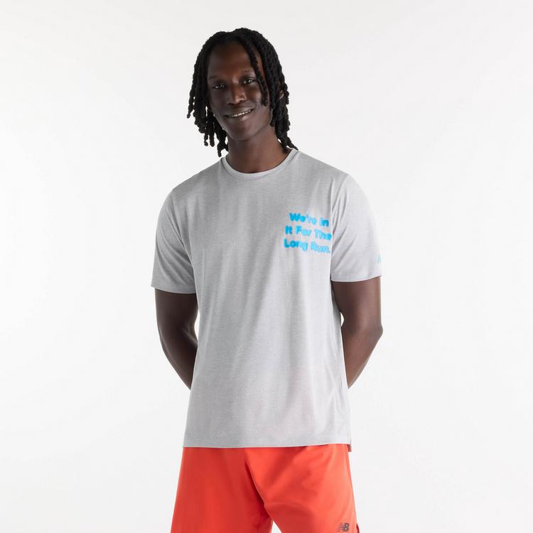 NEW BALANCE NEW BALANCE Essential Funktionsshirt Herren - grey - 0 | SportScheck