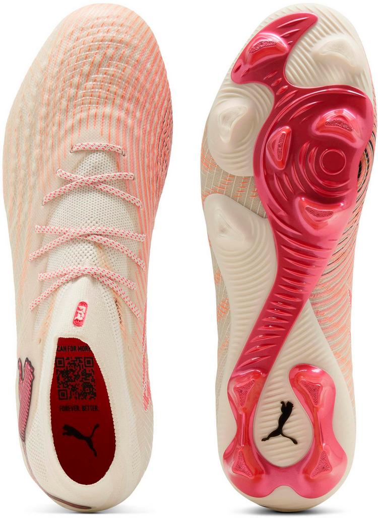 PUMA PUMA FUTURE 9 ULTIMATE FG Fu&szlig;ballschuhe Herren - sugared almond-puma white-ultra red - 1 | SportScheck