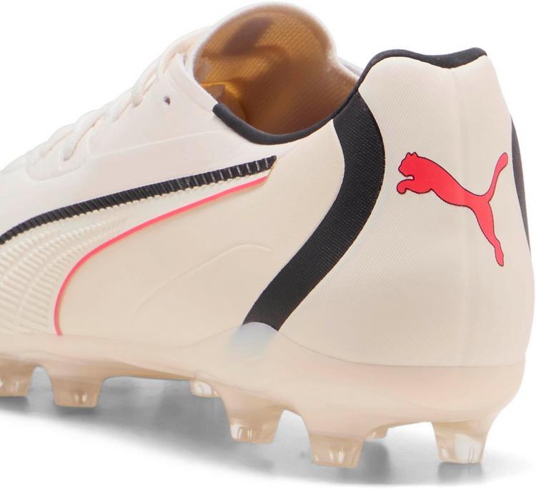 PUMA PUMA KING 20 MATCH FGAG Fu&szlig;ballschuhe Herren - sugared almond-puma black-ultra red - 3 | SportScheck